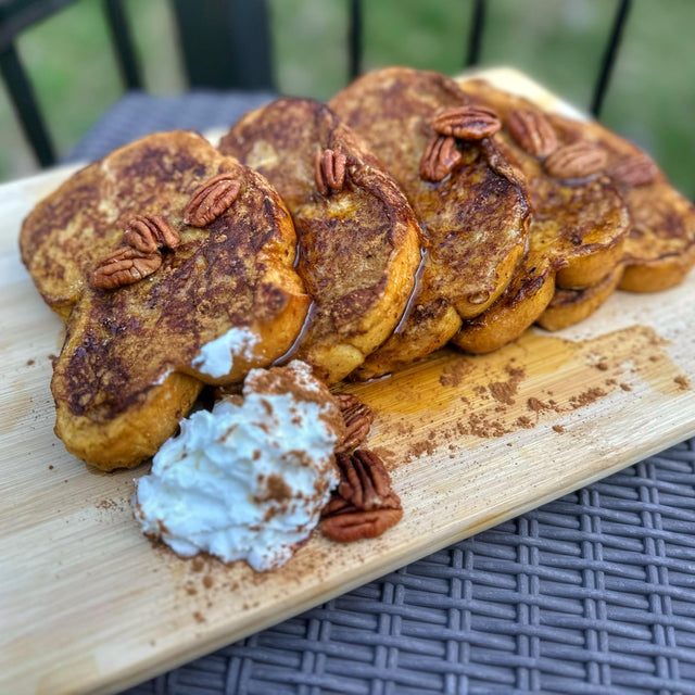 Fall Harvest Pumpkin French Toast - Blackstone Products