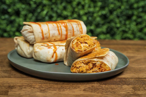 Feed 4 for $20 Buffalo Chicken Burritos