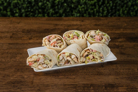 Feed 4 for $20 Chicken Caesar Wraps