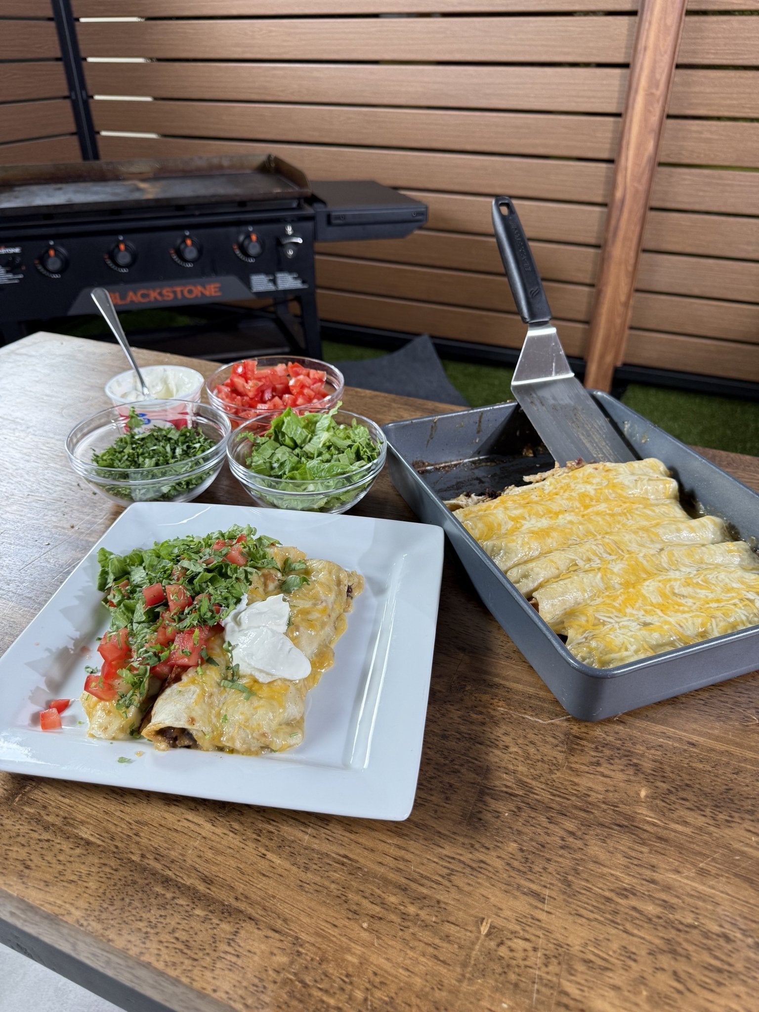 Feed 4 for $20 Chicken Enchiladas - Blackstone Products