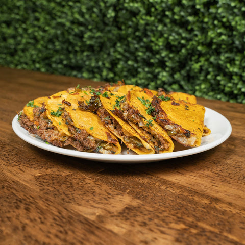 Feed 4 for $20 Crispy Beef Tacos