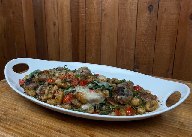 Feed 4 for $20 Griddled Gnocchi with Meatballs - Blackstone Products