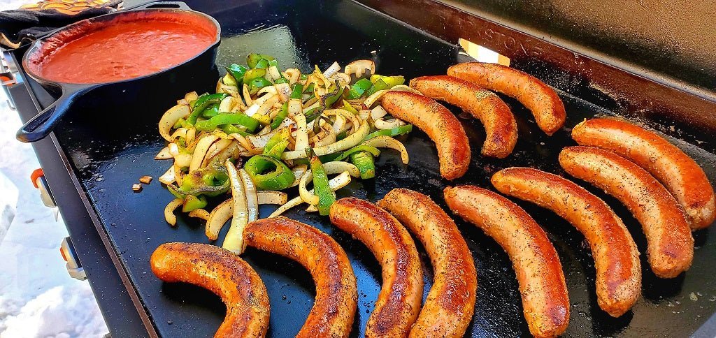 Feed 4 for $20 Italian Sausage Sandwich & Salad - Blackstone Products