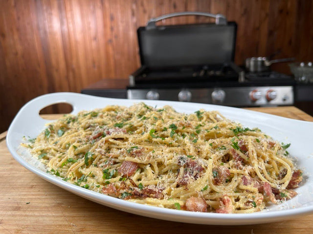Feed 4 for $20 Pasta Carbonara - Blackstone Products
