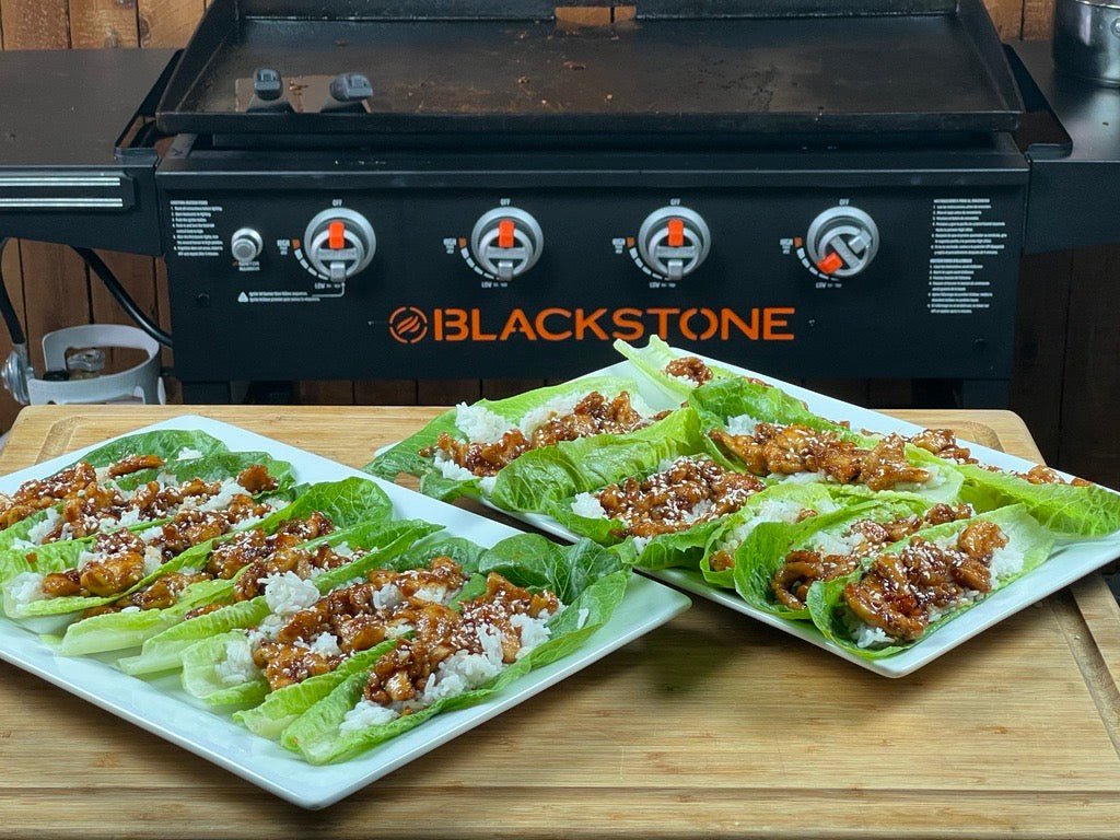 Feed 4 for $20 Sesame Ginger Lettuce Wraps - Blackstone Products