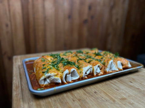 Feed 4 for $20 Smothered Burritos