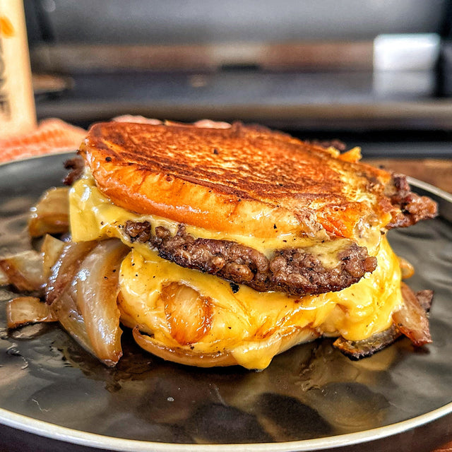 Five Guys Copycat Grilled Cheese Cheeseburger - Blackstone Products