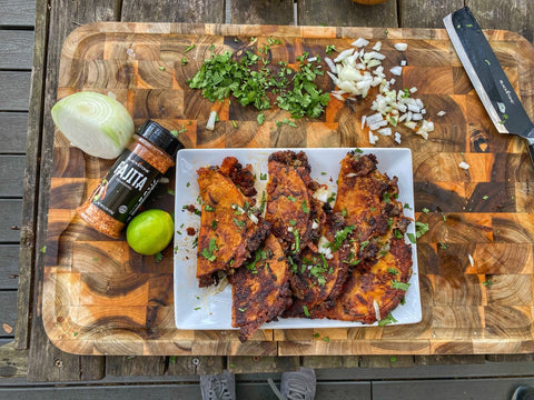 Five Minute Birria Style Steak Tacos