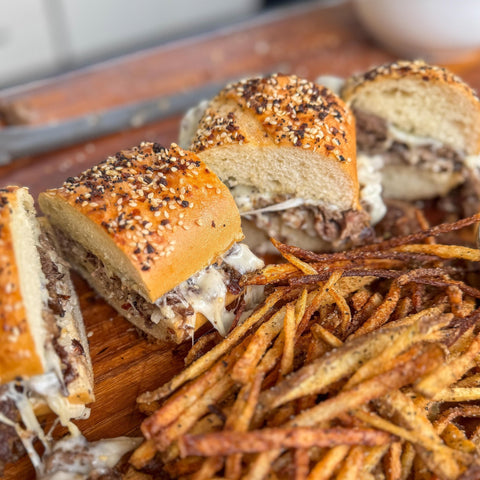 French Dip Sandwich & Fries