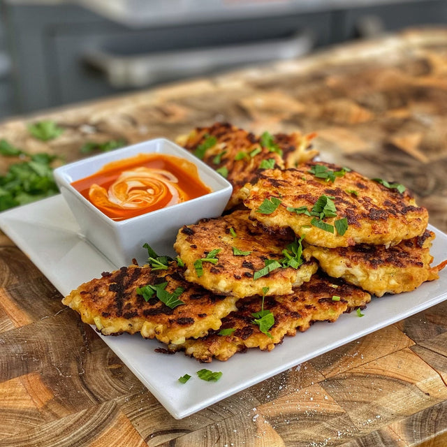 Game Day Buffalo Chicken Fritters - Blackstone Products