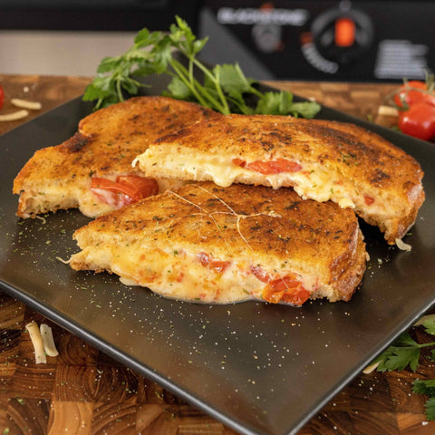 Garlic Bread Grilled Cheese