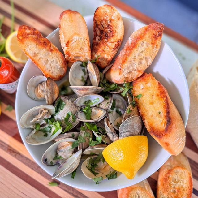 Garlic Butter Clams - Blackstone Products