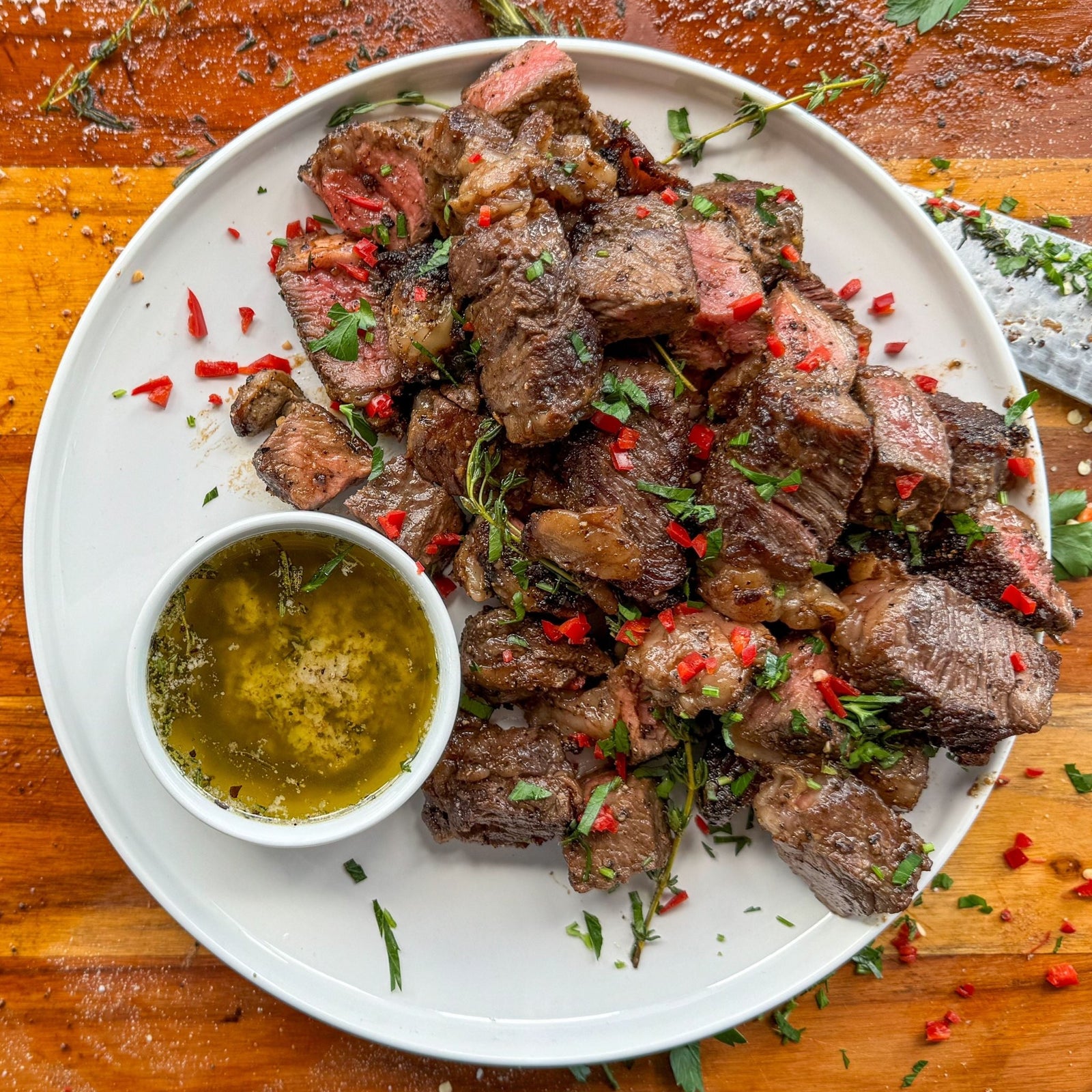 Garlic Butter Steak Bites - Blackstone Products
