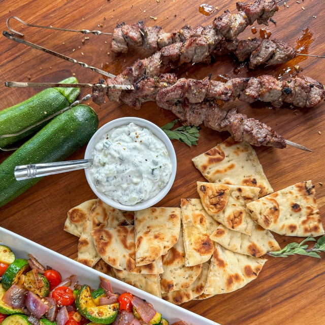 Greek Board Lamb Skewers - Blackstone Products