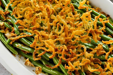 Green Bean Casserole with Crispy Fried Onions