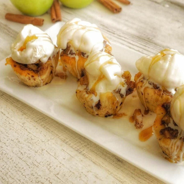 GRIDDLE GIRL AIR FRYER CINNAMON APPLE PIE CUPS - Blackstone Products