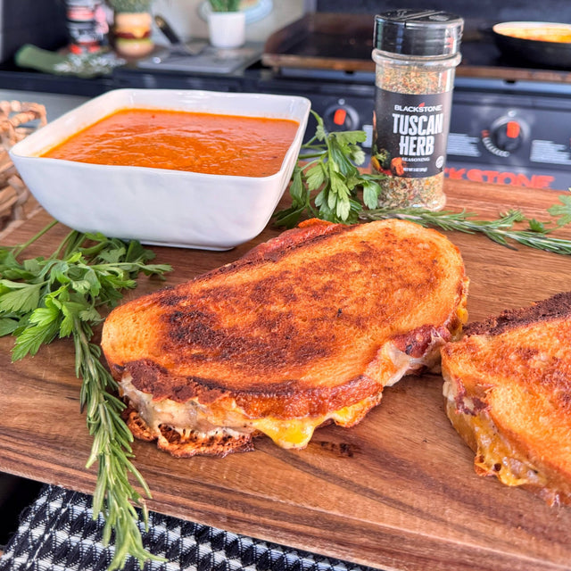 Griddled Cheese & Tomato Soup - Blackstone Products