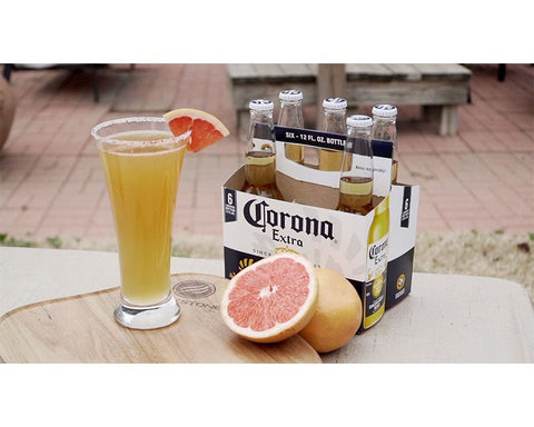 Griddled Grapefruit Shandy