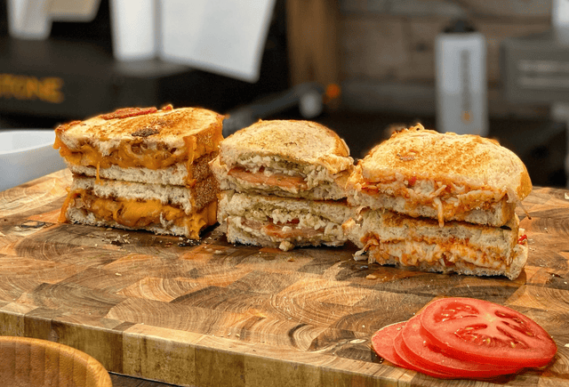 Grilled Cheese 3 Ways - Blackstone Products