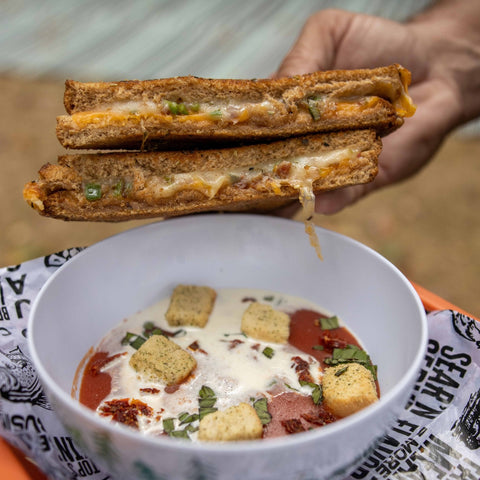 Grilled Cheese and Tomato Soup