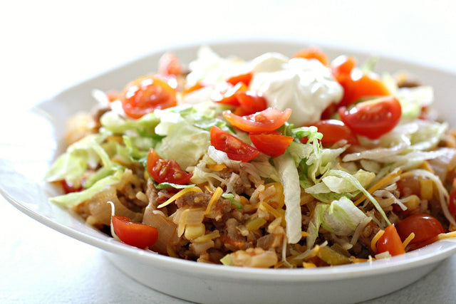 Ground Turkey Taco Stir Fry - Blackstone Products