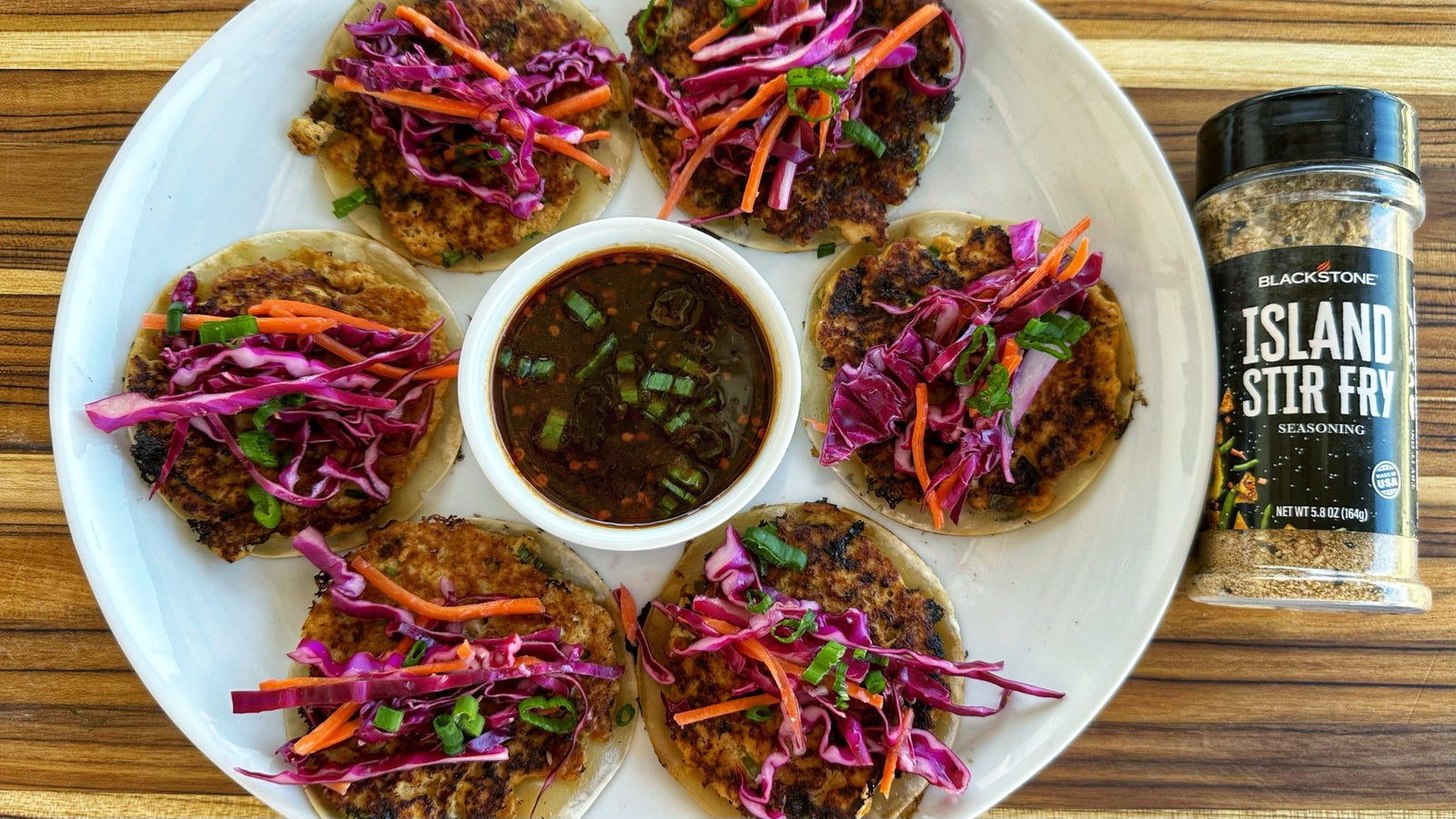 Gyoza Smashed Tacos - Blackstone Products