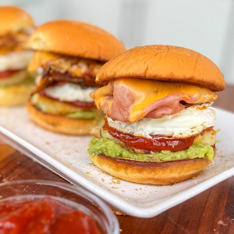 Ham & Cheese Breakfast Sliders