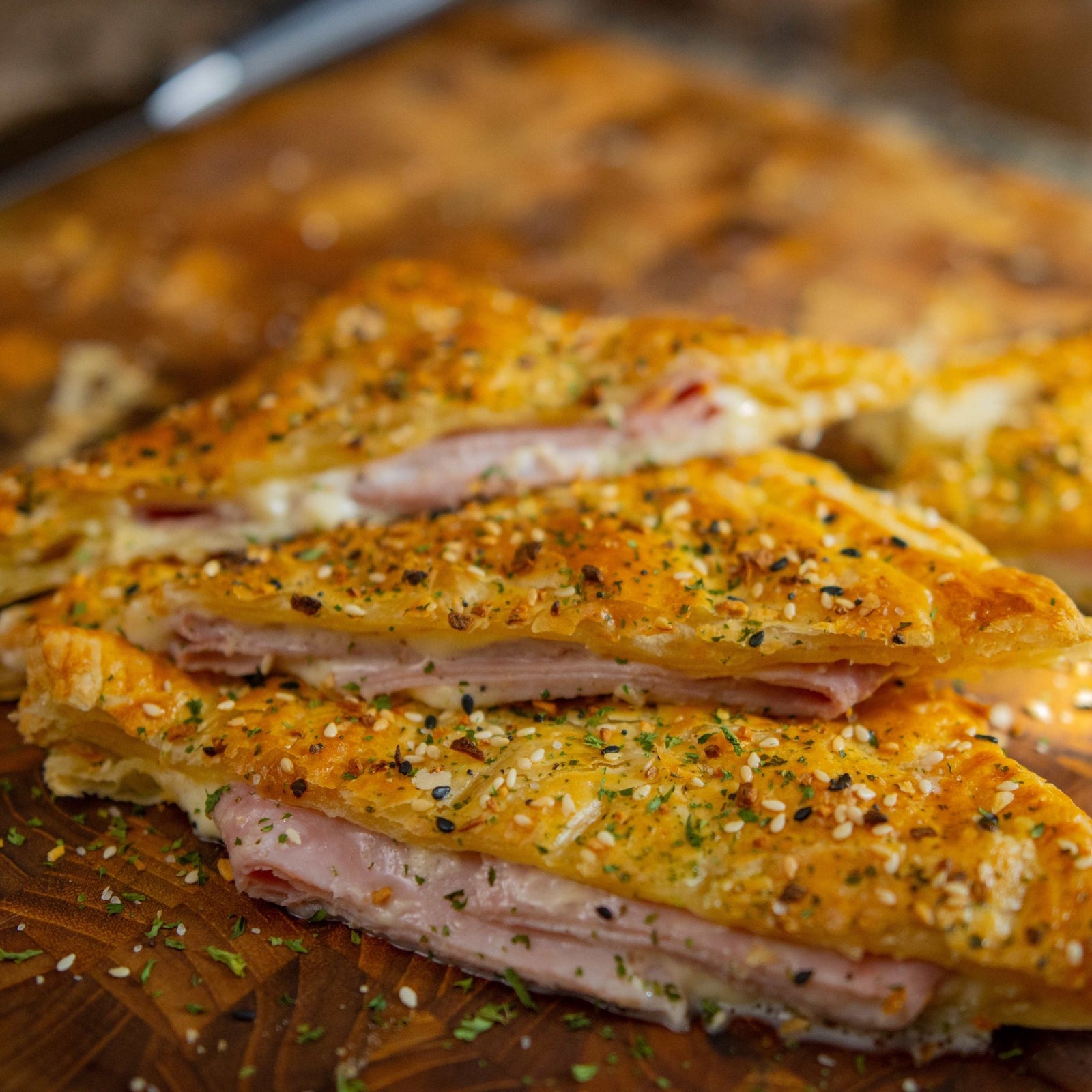 Ham & Cheese Puff Pastry - Blackstone Products