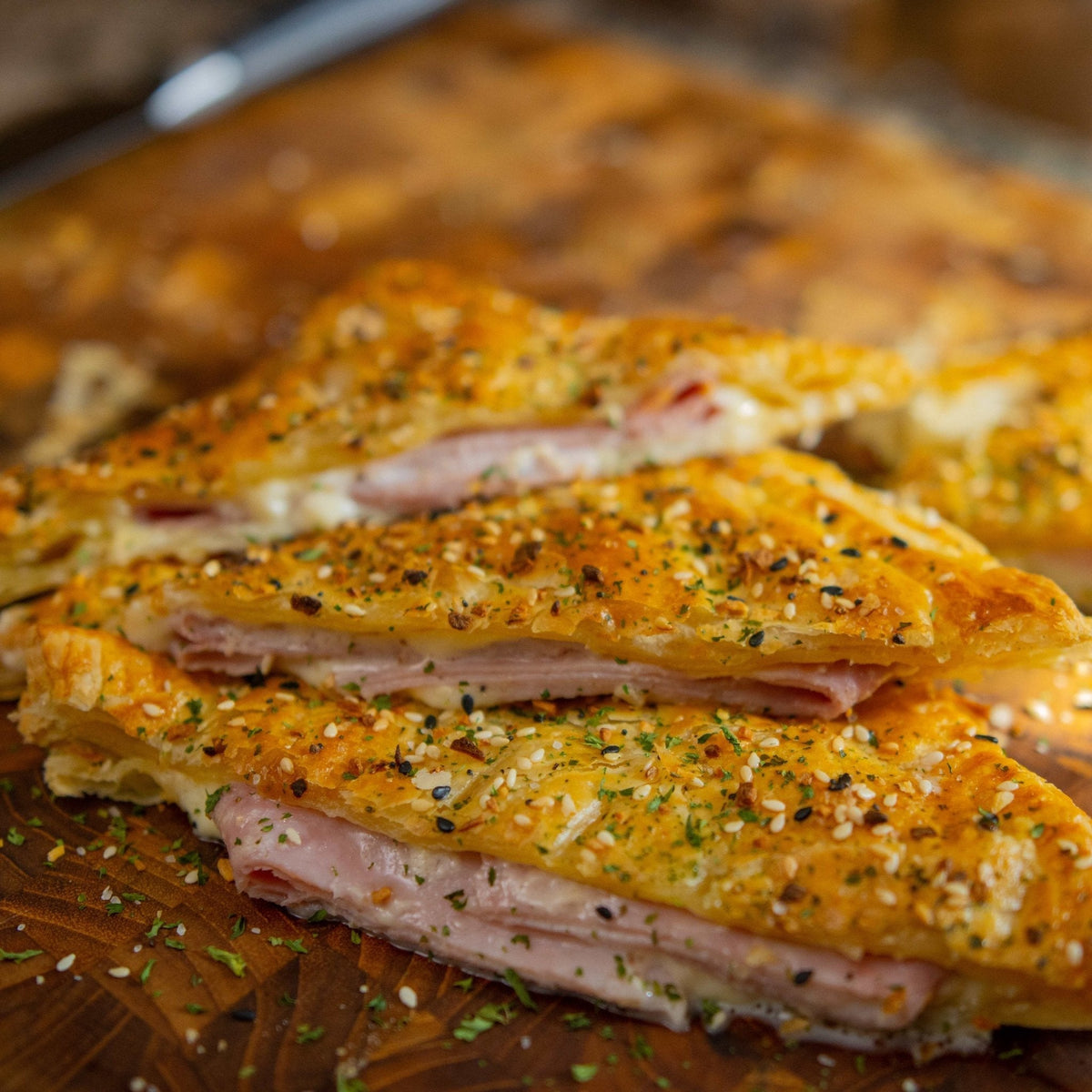 Ham & Cheese Puff Pastry - Blackstone Products