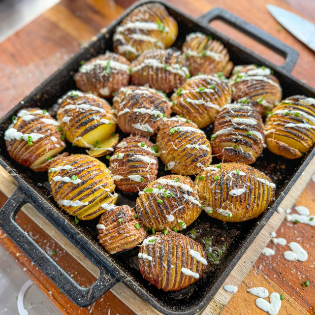 Hasselback Potatoes - Blackstone Products