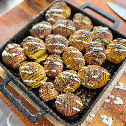 Hasselback Potatoes
