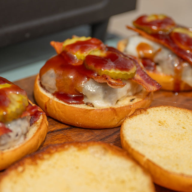 Havarti Bacon BBQ Pub Burger - Blackstone Products