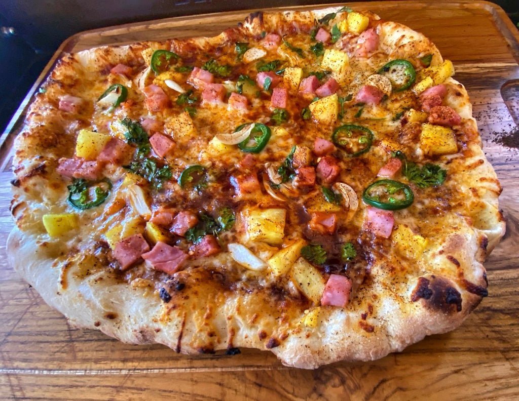 Hawaiian BBQ Pizza Recipe - Blackstone Products