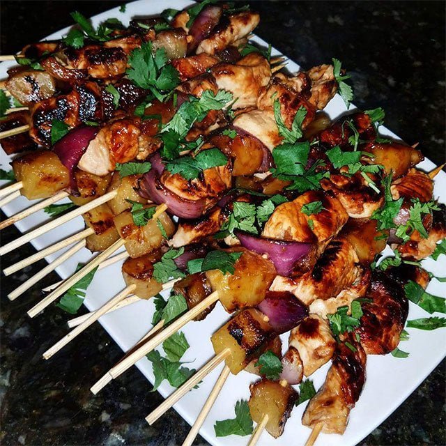 Hawaiian Chicken Skewers - Blackstone Products