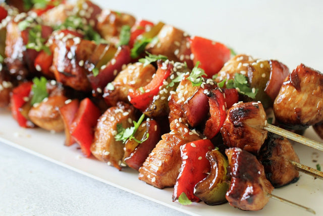 Honey Garlic Chicken Skewers - Blackstone Products