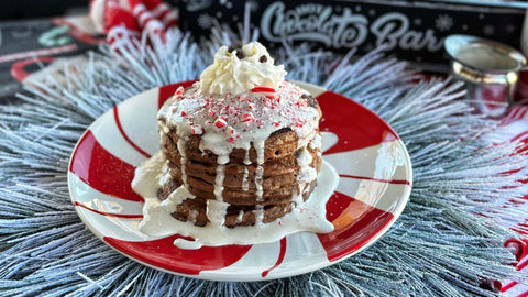 Hot Chocolate Pancakes