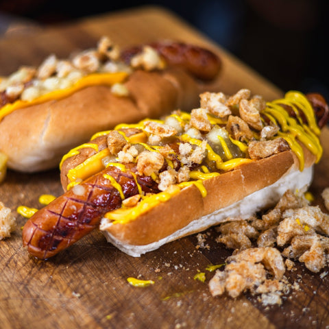 Hot Dogs with an English Twist