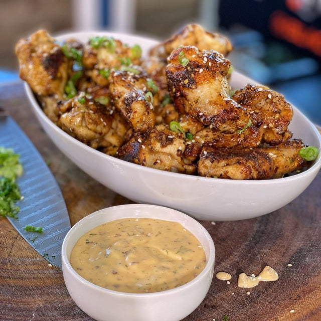 Hot Honey Ranch Chicken Wings - Blackstone Products