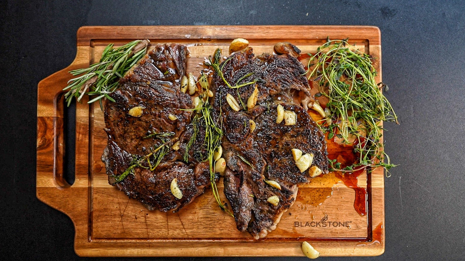 How to Cook Ribeye Steaks on a Blackstone Griddle - Blackstone Products