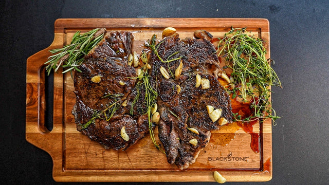 How to Cook Ribeye Steaks on a Blackstone Griddle - Blackstone Products