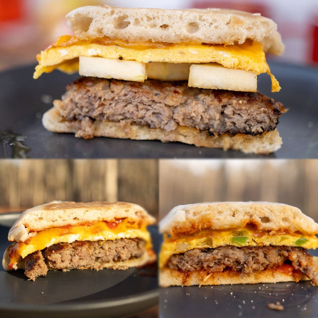 Hungry Hiker Breakfast Sandwiches - Blackstone Products