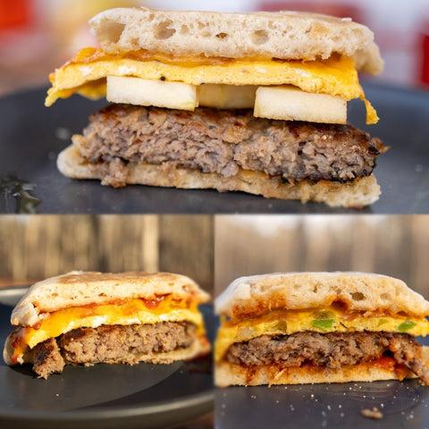 Hungry Hiker Breakfast Sandwiches