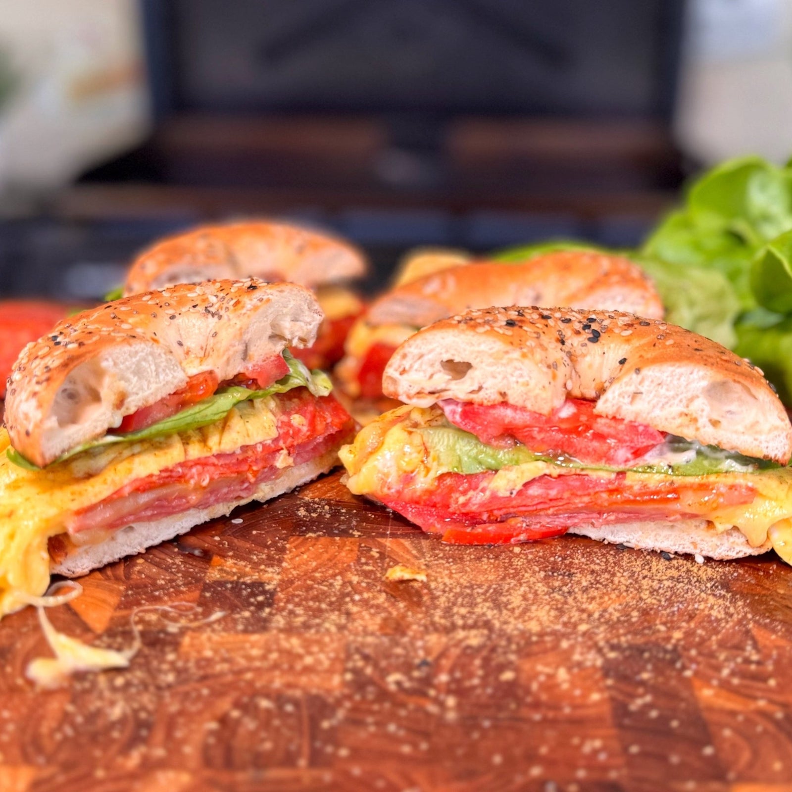 Italian Breakfast Bagels - Blackstone Products