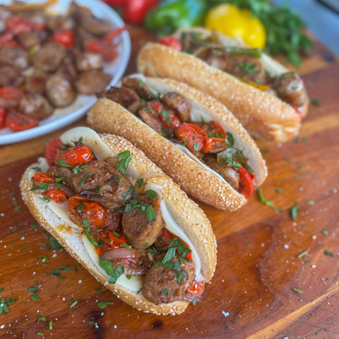 Italian Sausage & Peppers Sandwiches