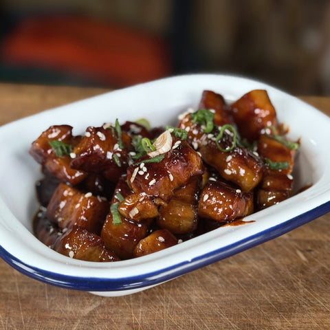 Korean Pork Belly Bites