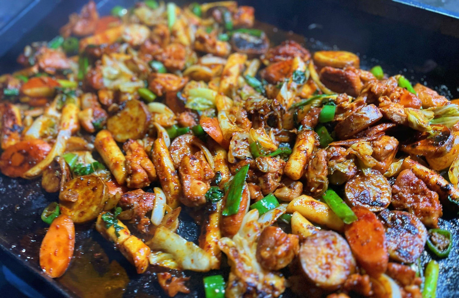 Korean Spicy Chicken Stir-Fry - Blackstone Products