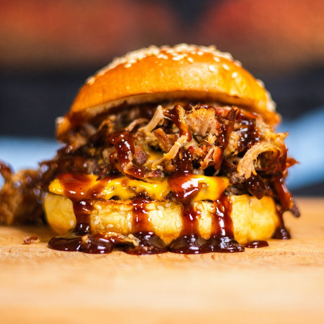 Leftover Pulled Pork Burger - Blackstone Products