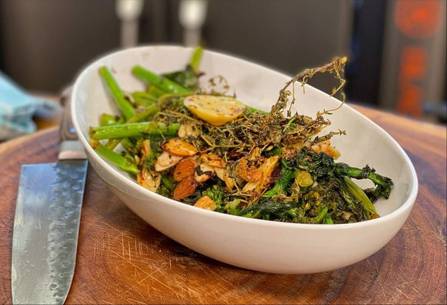 Lemon Garlic Broccoli Rabe - Blackstone Products
