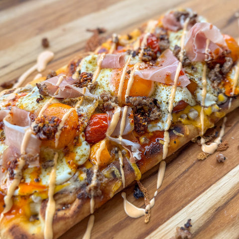 Loaded Breakfast Flatbread