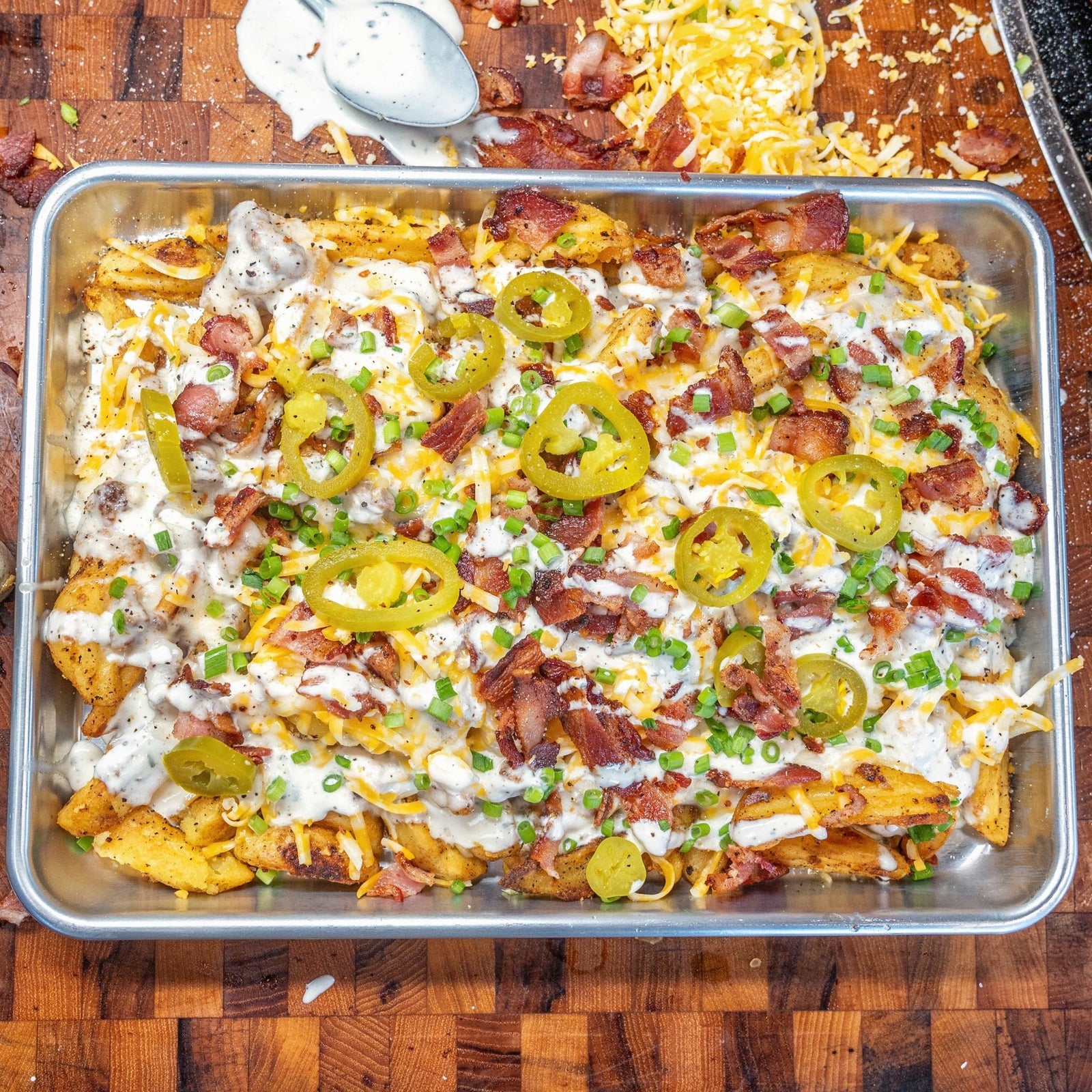 Loaded Breakfast Fries - Blackstone Products